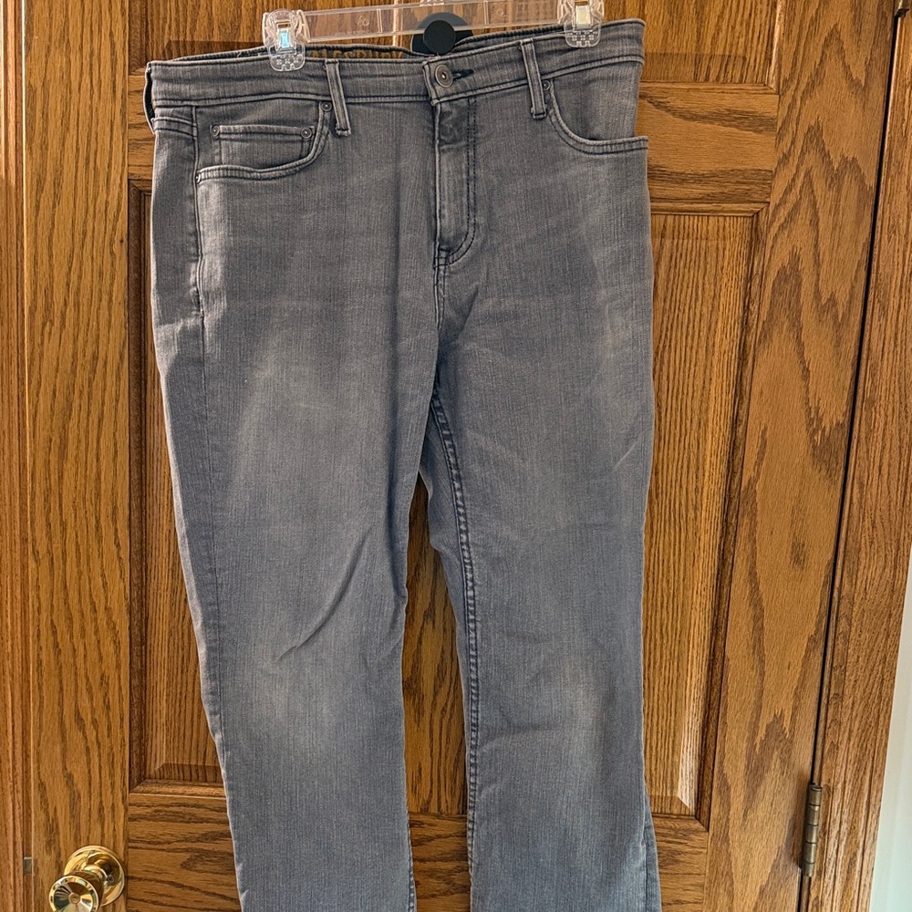 Men's Gray Slim Fit Jeans
